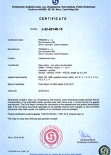 Certificates SZÚ